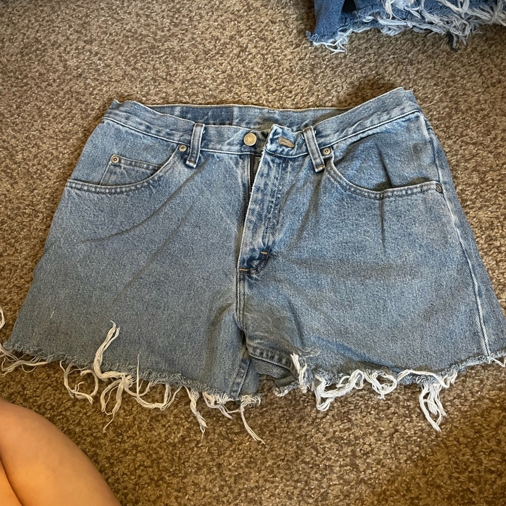 Vintage Wrangler cut-offs